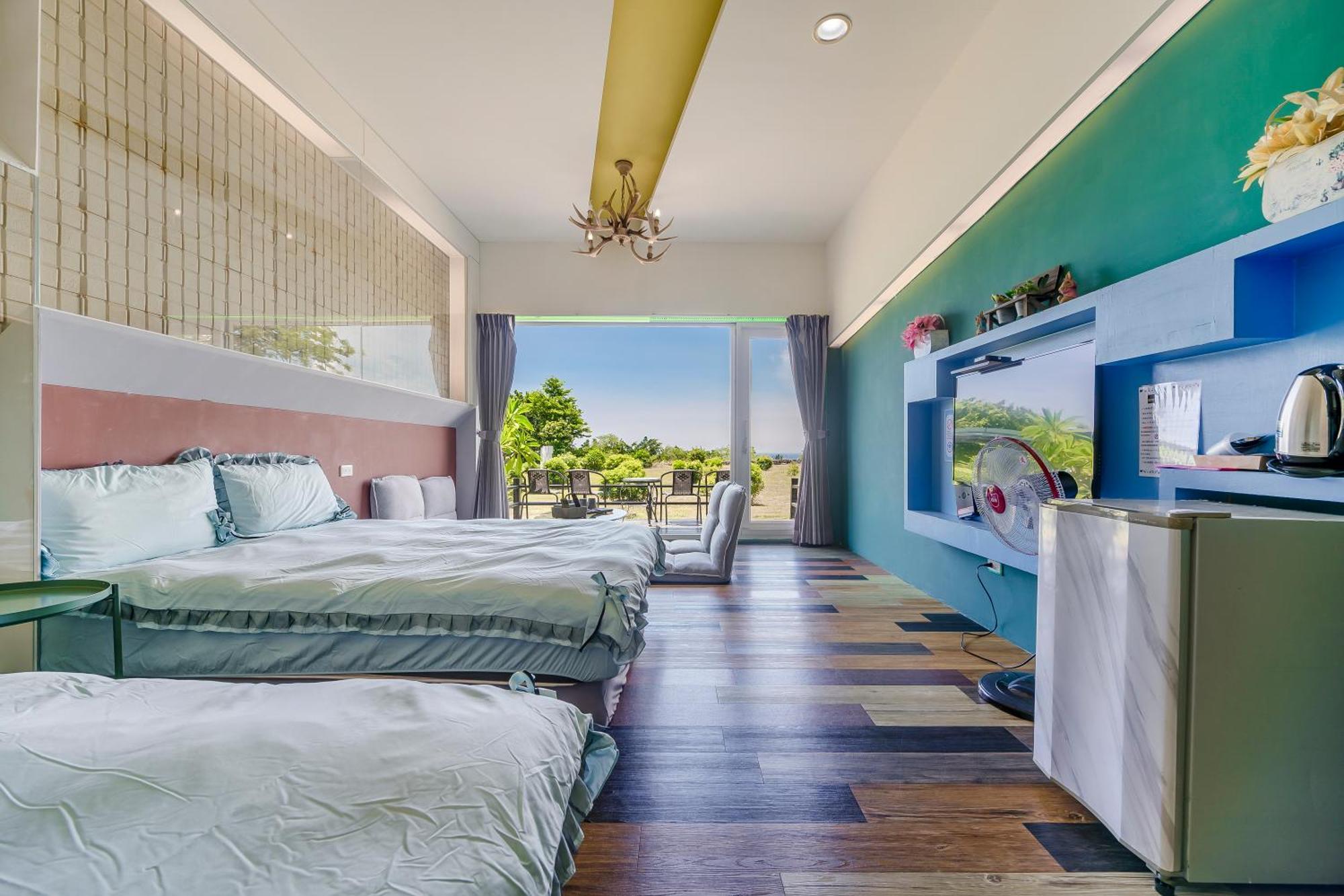 Happiness Ocean View B&B Xiaoliuqiu Exteriör bild